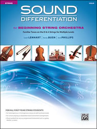 Sound Differentiation Violin string method book cover